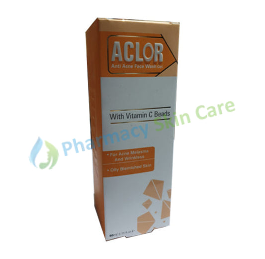 Aclor Anti Acne Face Wash Gel 60Ml Face Wash