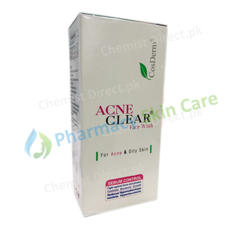Acne Clear Face Wash 75Ml Skin Care