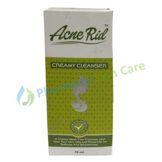 Acne Rid Creamy Cleanser 70Ml Medicine
