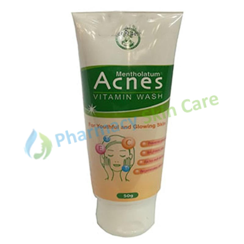 Acnes Vitamin Face Wash 50g Atco Laboratories LTD Vitamin B5,Vitamin C, Vitamin E, Vitamin B3