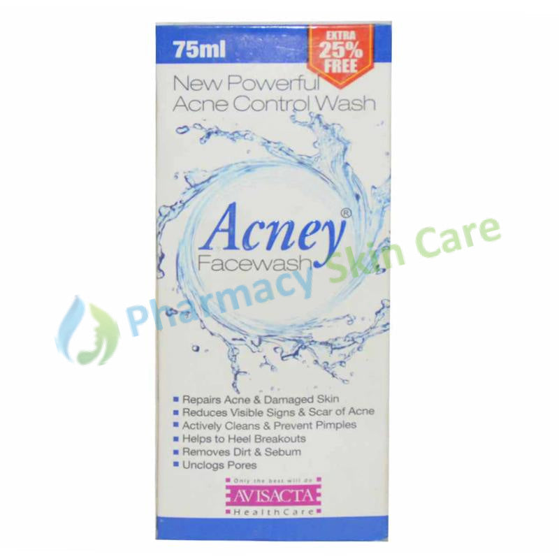 Acney Face Wash 75ml Avisacta HealthCare