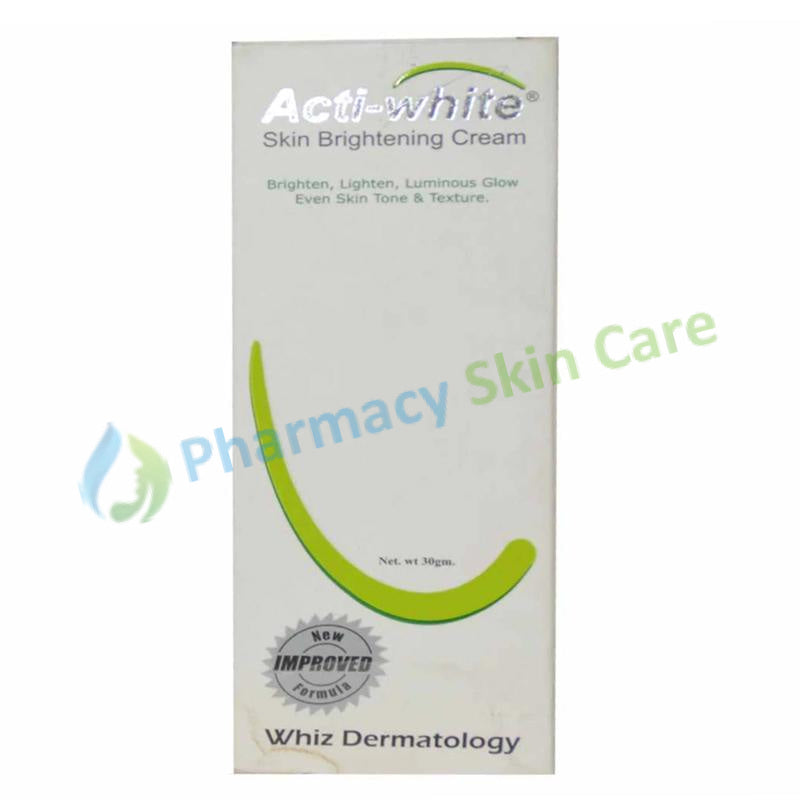 Acti white Skin Brightening Cream30gm whiz Laboratories