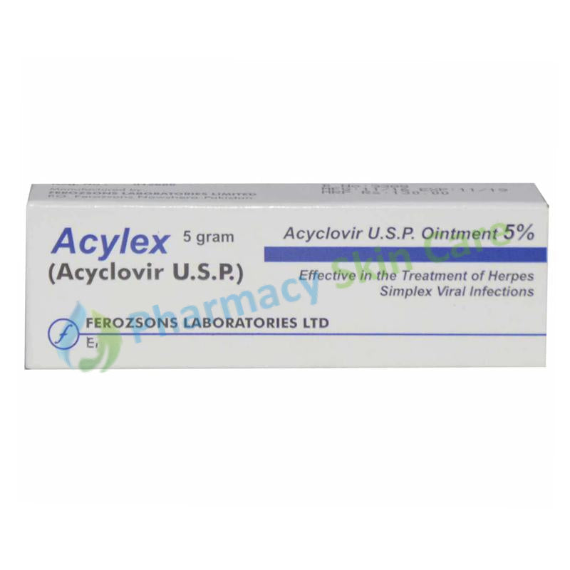 Acylex-GOintment FEROZSONS LABORATORIES LTD Acyclovir