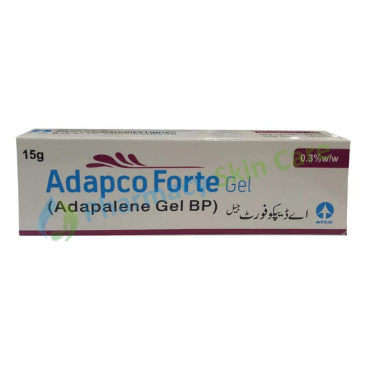 Adapco-Forte-Gel 15g-Gel 15g ATCO-LABORATORIES-(PVT) LTD-Adapalene