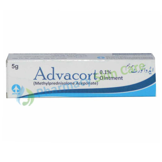 Advacort Ointment 5gm Methylprednisolone Aceponate ATCO