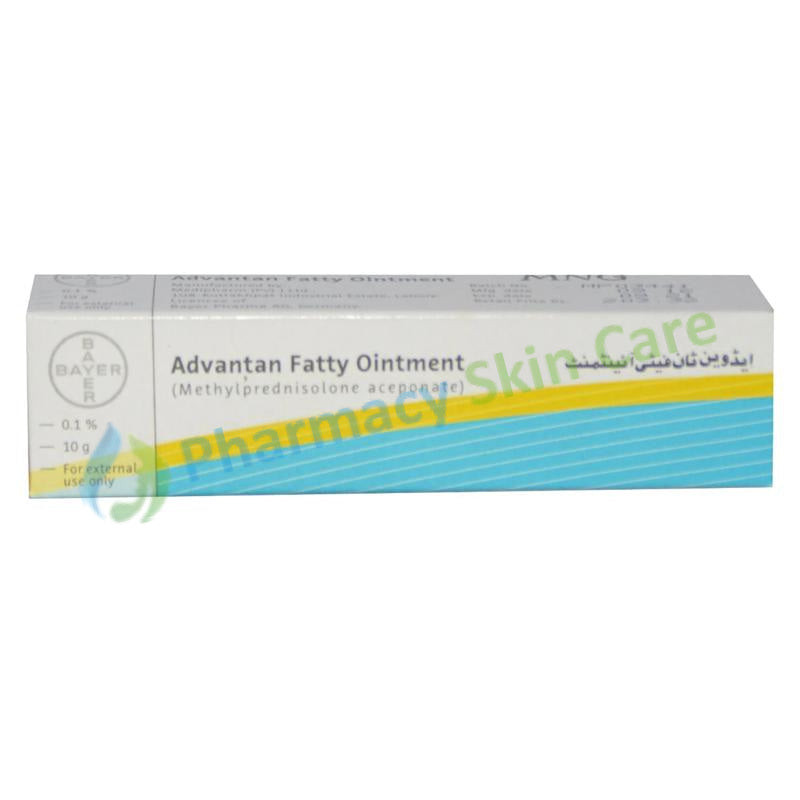 Advantan Fatty Ointment 0.1% 10gm Bayer Health Care Pvt Ltd Methylprednisolone Aceponate