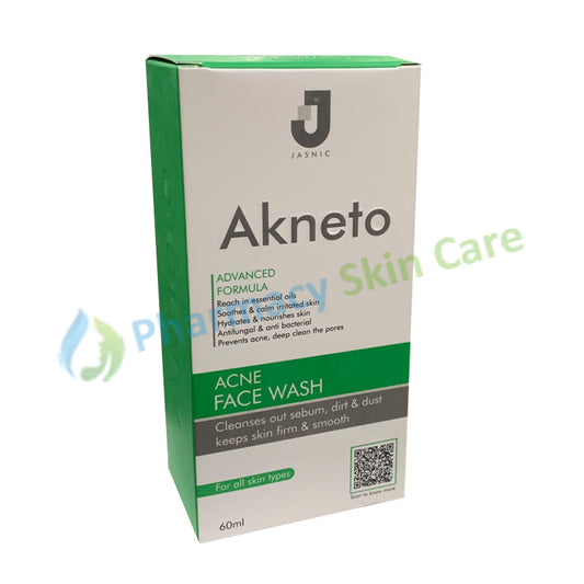 Akneto Acne Face Wash 60Ml Skin Care