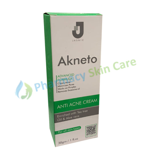 Akneto Anti Acne Cream 30Gm Skin Care