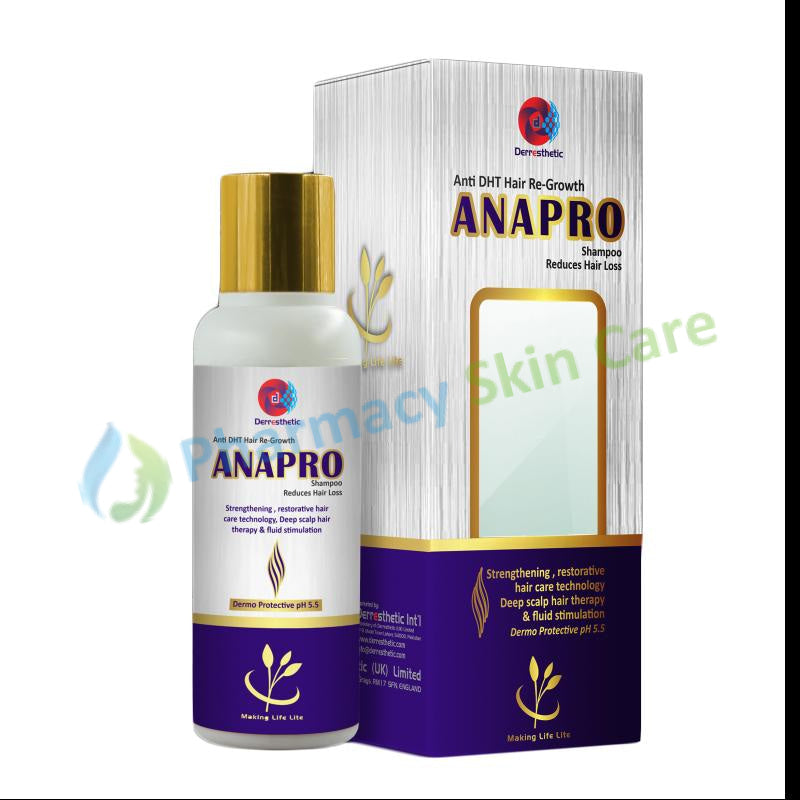 ANAPRO Anti-DHT Hair Re-Growth Shampo 120ml Derresthetic