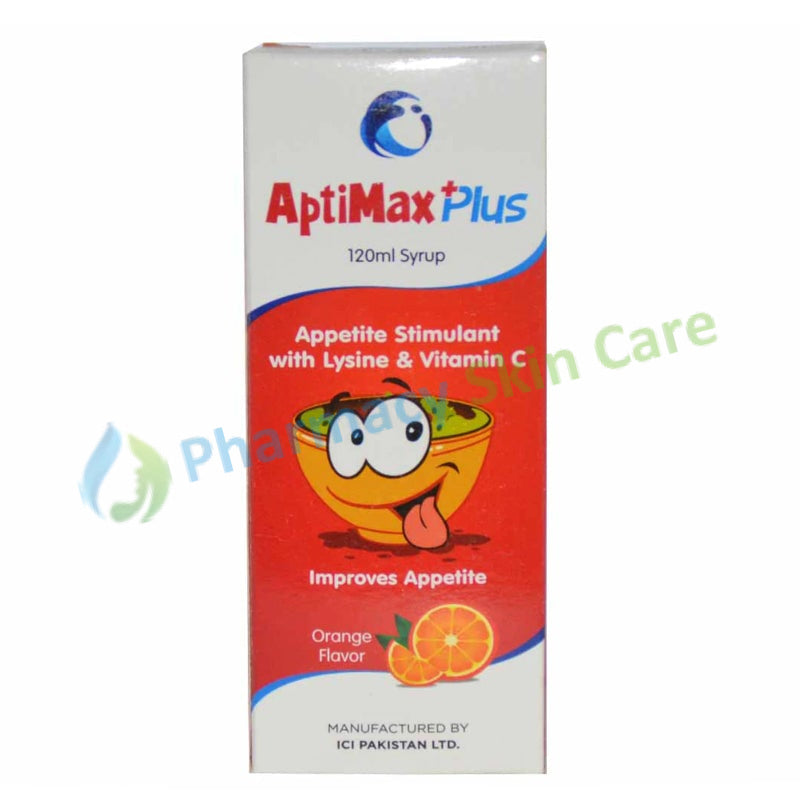 Aptimax Plus Syrup 120ml ICI Pakistan Nutraceuticals Lysine 300 mg,