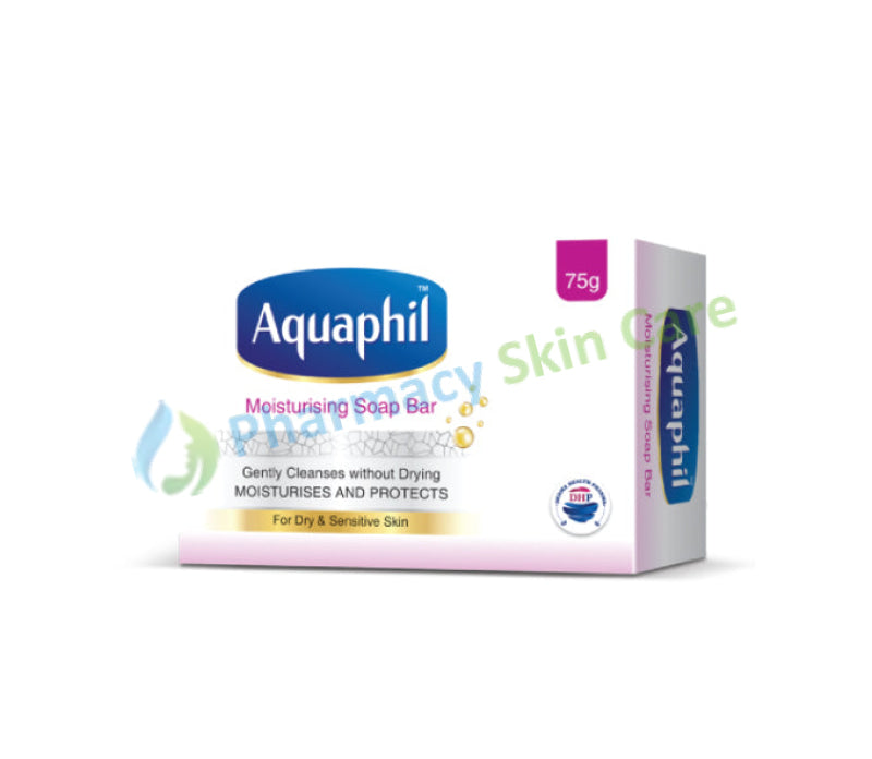 Aquaphil Moisturizing Bar 75Gm Soap