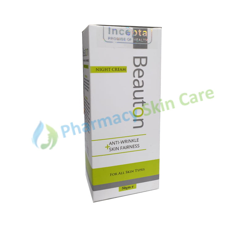 Beauton Anti-Wrinkle + Skin Fairness Night Cream Cream