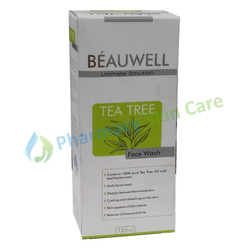 Beauwell Tea Tree Face Wash 125ml Face Wash.jpg