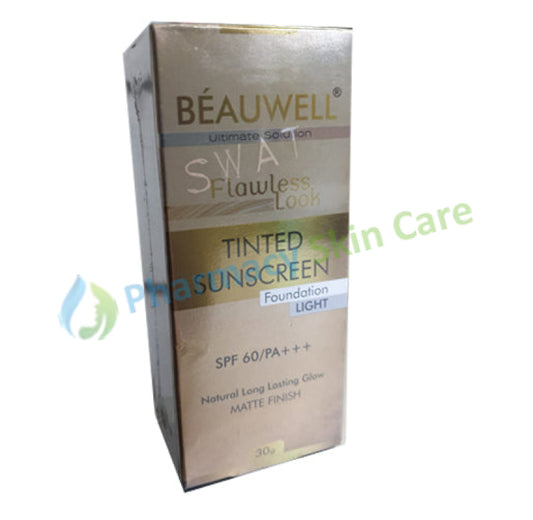 Beauwell Tinted Sunscreen Foundation Sunblock
