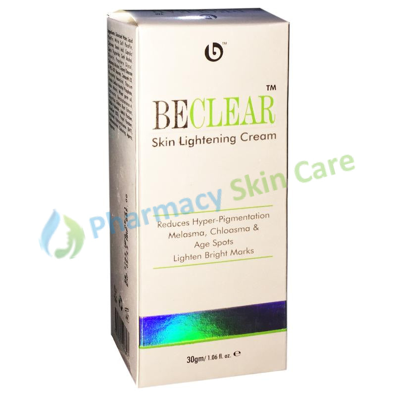 Beclear Skin Lightening Cream 30Gm Care