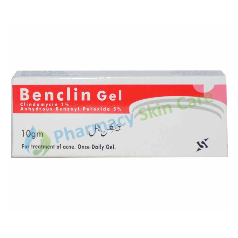 Benclin Gel 10g Santepharma Anti Acne Clindamycin1_BenzoylPeroxide5_-Storeat20-80C_Donotfreeze.jpg