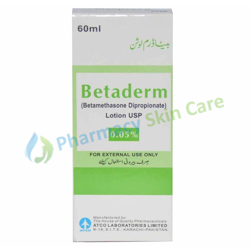 Betaderm Lotion 60ml ATCOLABORATORIES PVT LTD Corticosteroids Betamethasone Valerate jpg