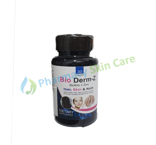 Bio Derm Z 30 Caps Medicine