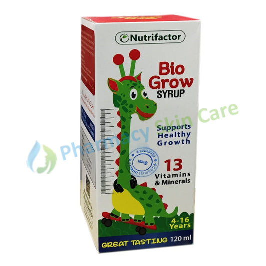 Bio Grow Syrup 120ml Vitamins & Minerals Nutrifactor