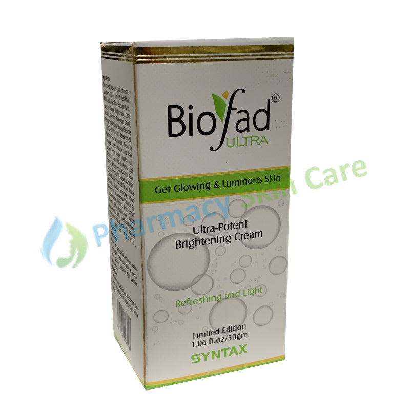 Biofad Ultra Cream 30gm – Pharmacy Skin Care