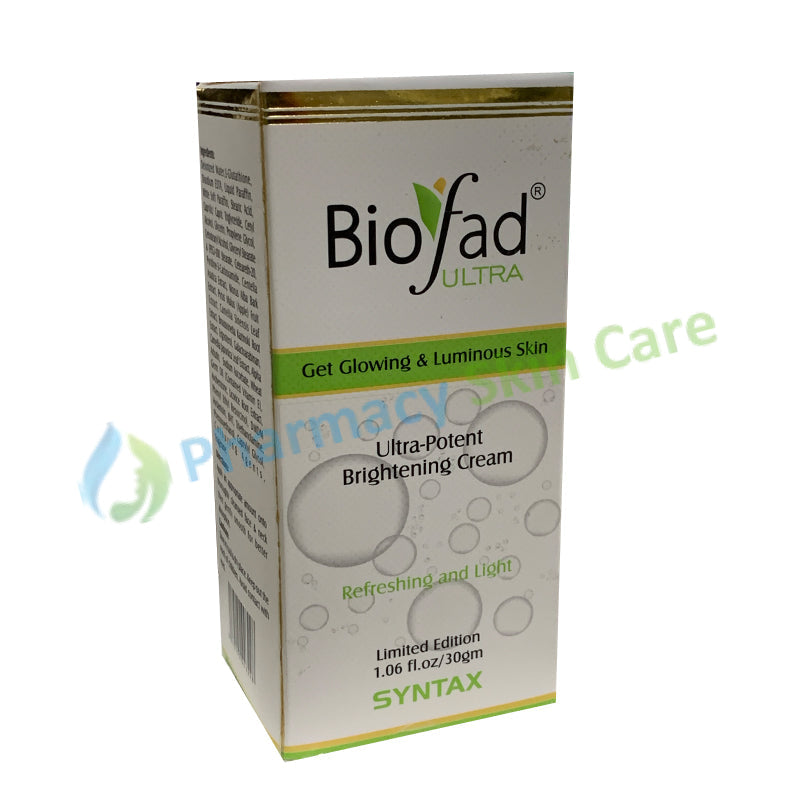 Biofad Ultra Cream 30Gm Skin Care