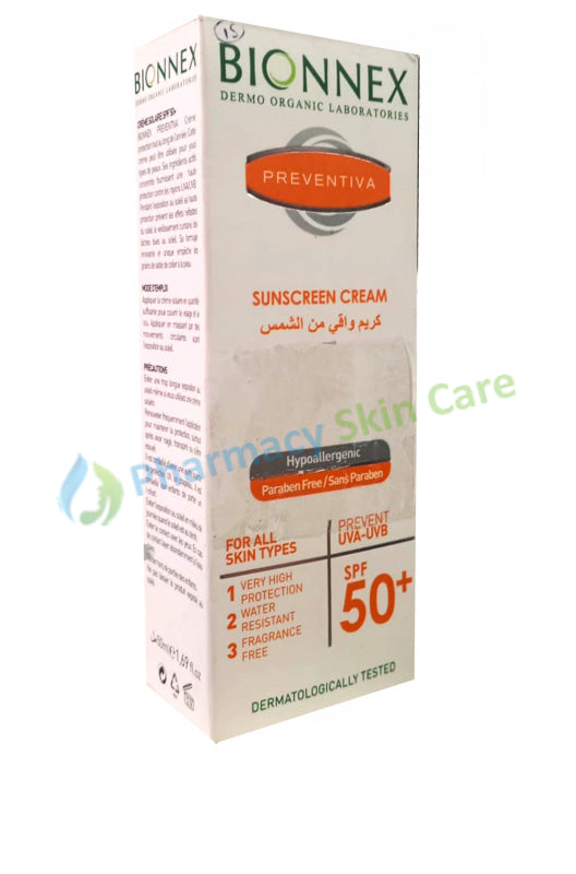 BIONNEX TINTED SUNSCREEN SPF 50 + CREAM 50ml sunscreen