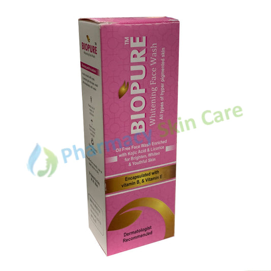 Biopure Whitening Facewash 100Ml Skin Care