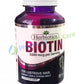 Biotin 5000Mcg Per Serving 60’s Tab Hair Care
