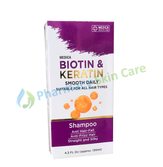 Biotin & Keratin Smooth Daily Shampoo 130ml Shampoo