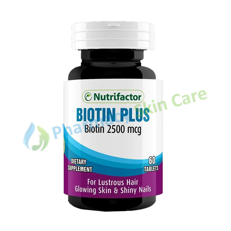 Biozin Plus Biotin Plus 2500mcg 60's Tab – Pharmacy Skin Care