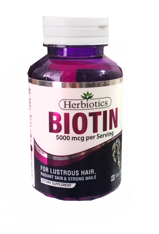 Biotin 5000Mcg Per Serving