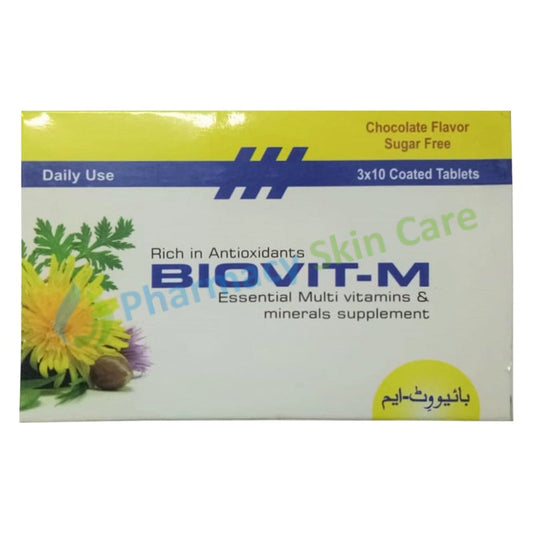 Biovit M Tab Tablet PHARMA HEALTHPAKISTAN PVT. LTD Vitamin Supplement jpg