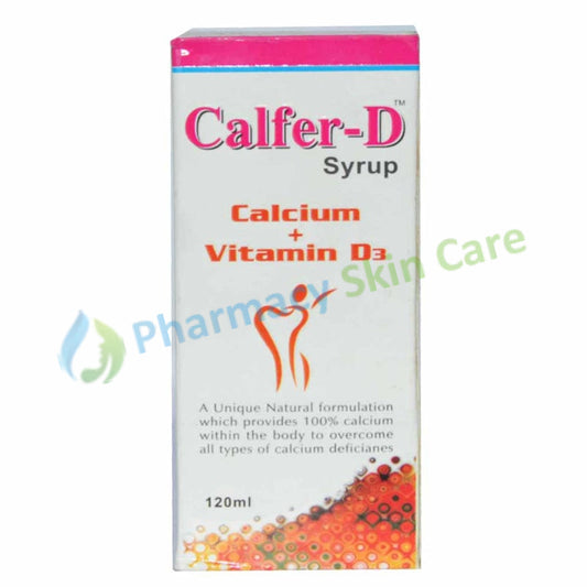 Calfer D Syp 120ml Syrup Pasteur Flemingpharma Calcium Vatimin D 3 jpg