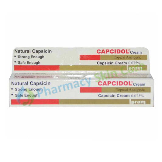 Capcidol Cream 0.075% 25g IPRAM INTERNATIONAL Herbal Preparation capsicin