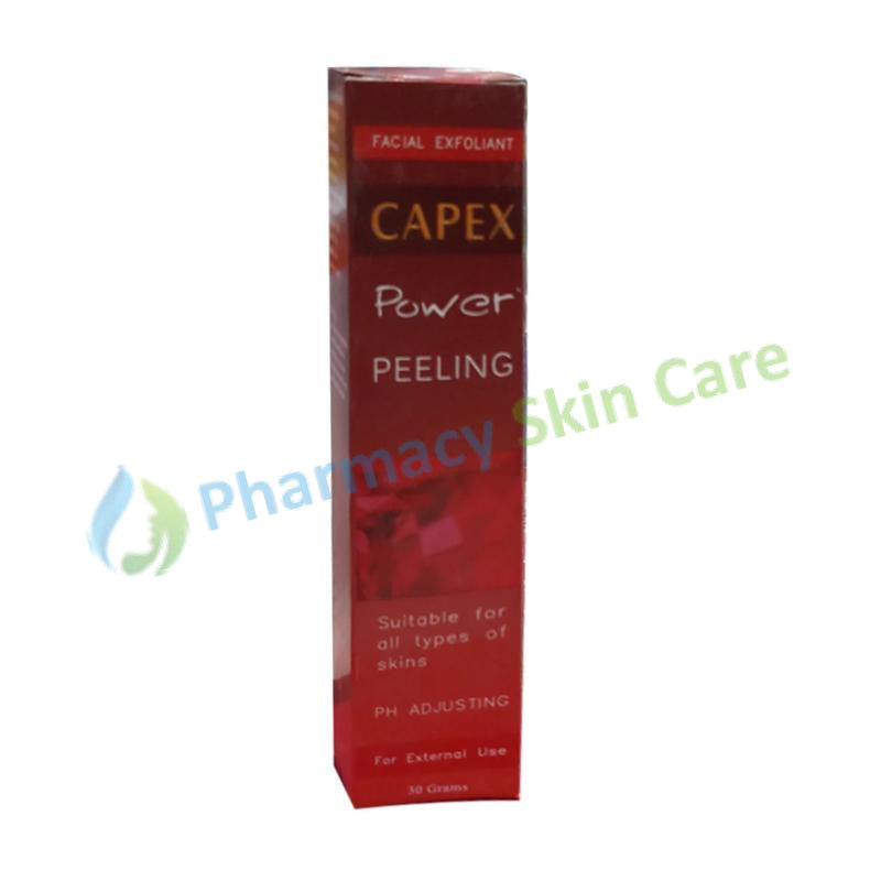 Capex Power Pelling 30gm Cream External Use Facial Exfoliant