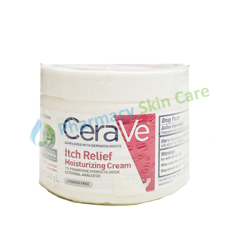 CeraVe Itch Relief Moisturizing Cream 340gm Cream