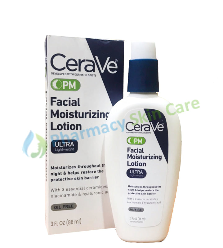 CeraVe PM Facial Moisturizer Lotion 89ml Moisturizer