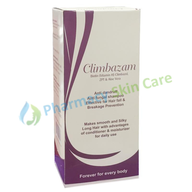Climbazam Shampoo 120ml Biotin Vitamin H Climbazol Zpt Aloevera Anti Dandruff Roomi Enterprises