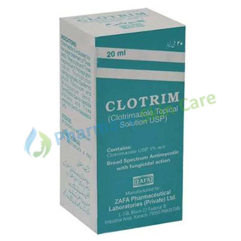 Clotrimsolution Zafa Pharma Anti Fungal Clotrimazole 1