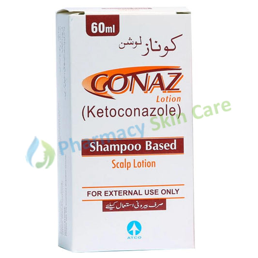 Conaz Lotion 60ml Atco Laboratories Pvt Ltd Anti Fungaleach Ml Contains Ketoconazole 20mg