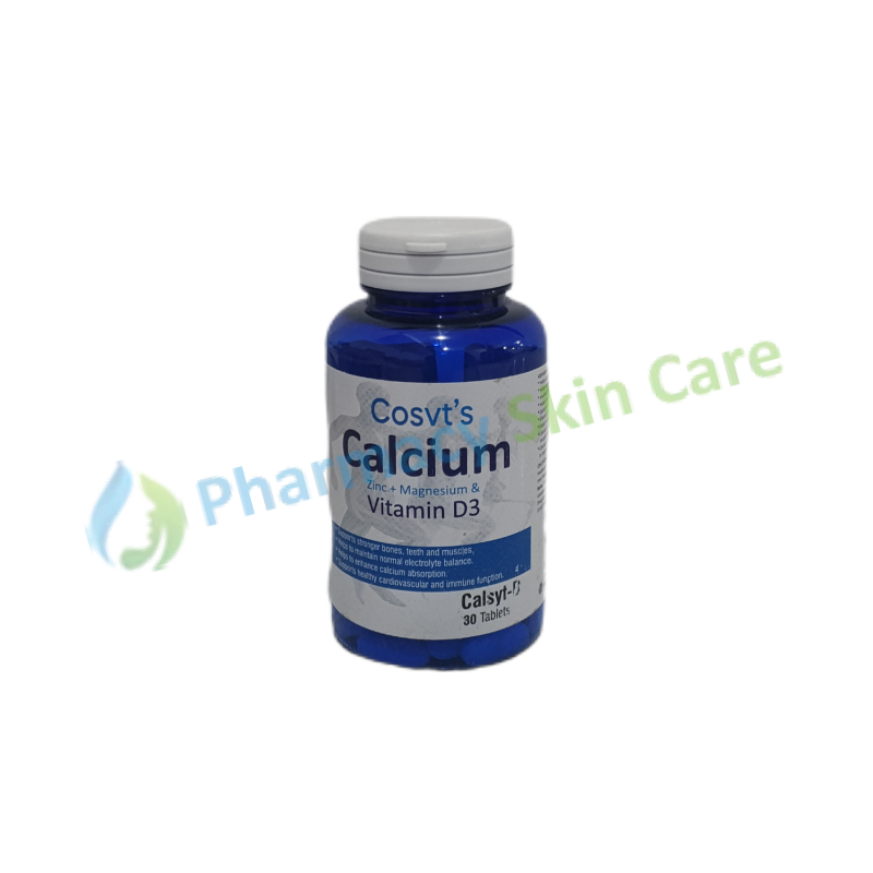 Cosvt’s Calcium Zinc + Magnesium & Vitamin D3 Men’s Health