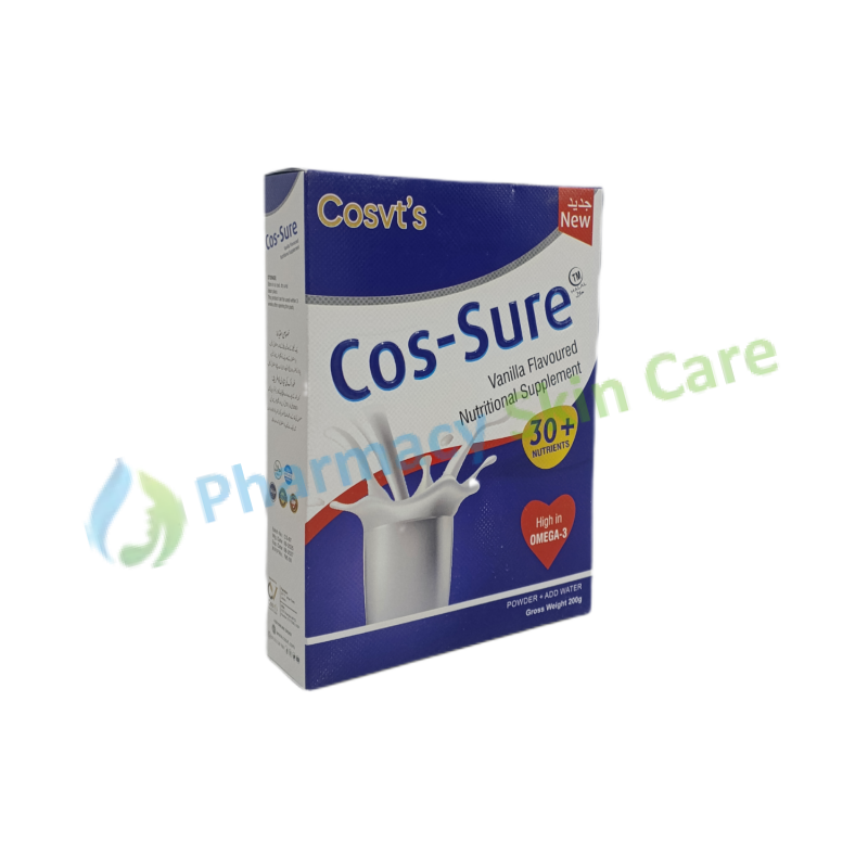 Cosvt’s Cos-Sure Vanilla Flavoured Nutritional Supplement food
