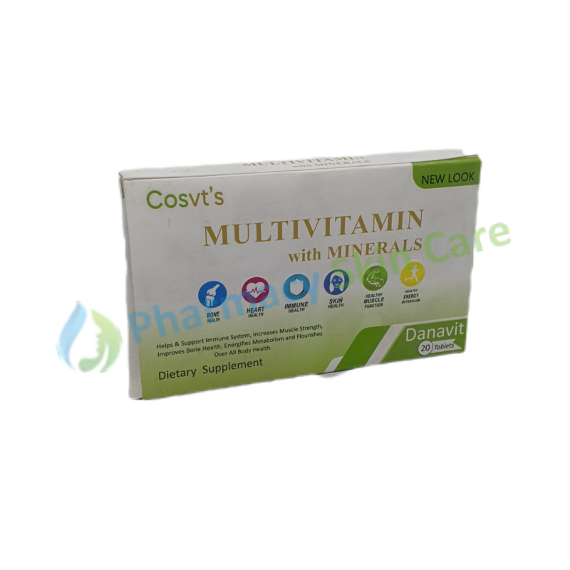 Cosvt’s Multivitamin with Minerals Danavit Vitamins & Supplements