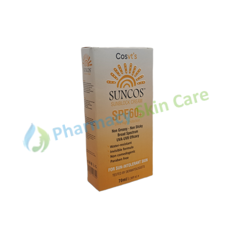 Cosvt’s SunCos Sunblock Cream SPF60 Sunscreen