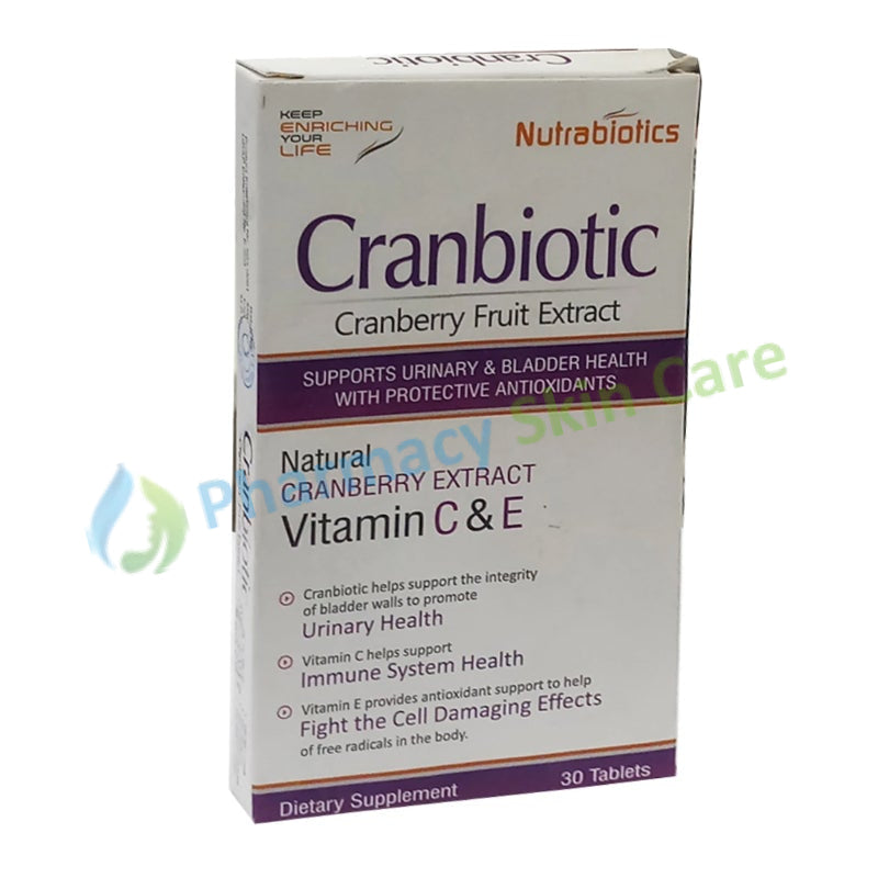 Cranbiotic Tablet Nutrabiotics pharma