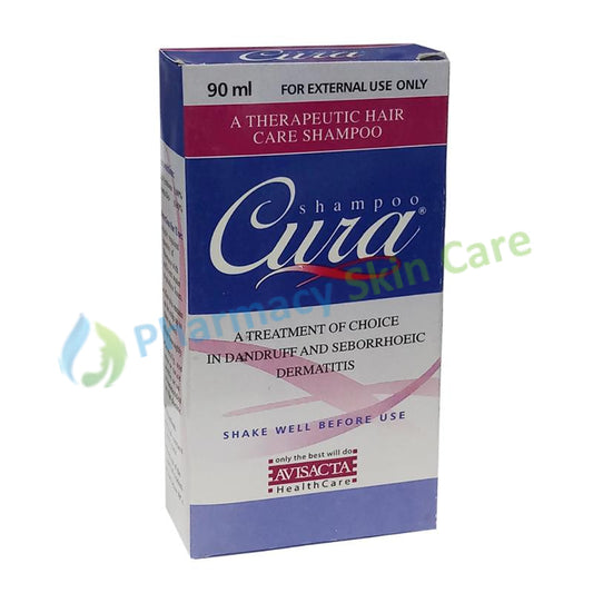 Cura Shampoo 90ml Saia Health care Hair Care Product Pyrithione Zinc Vitamin B6 Purple Cone flower Ext