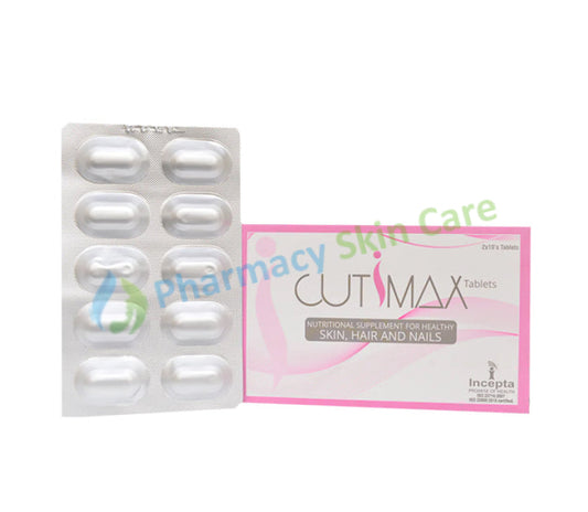 Cutimax Skin Hair And Nail Tablets Medicine