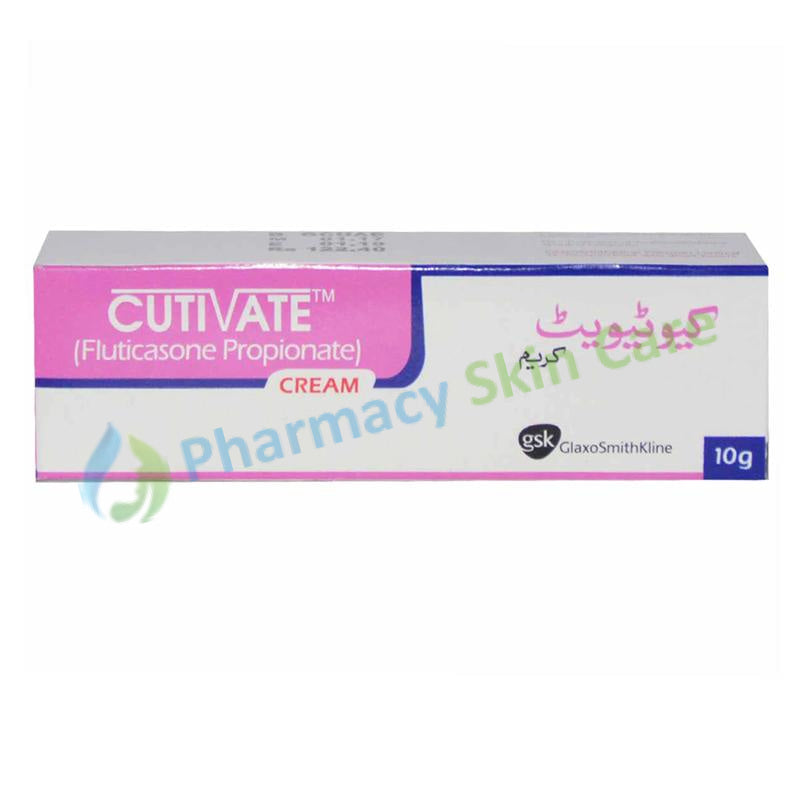 Cutivate Cream 10g Glaxosmithkline Pakistan Limited Corticosteroid Fluticasone Propionate