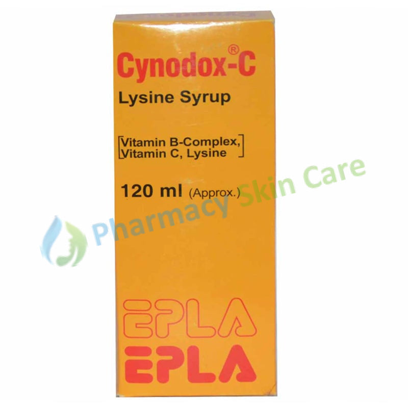 Cynodox C Syrup 120ml Epla Pharma Vitamin B complex vitamin c lysine