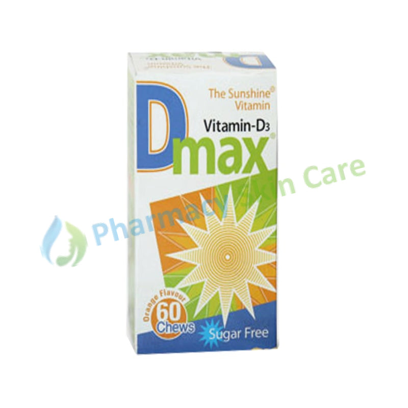 D-Max Chewable Tablet 2000IU Matrix Pharma Vitamin D Analogue Vitamin-D3 (Cholecalciferol)